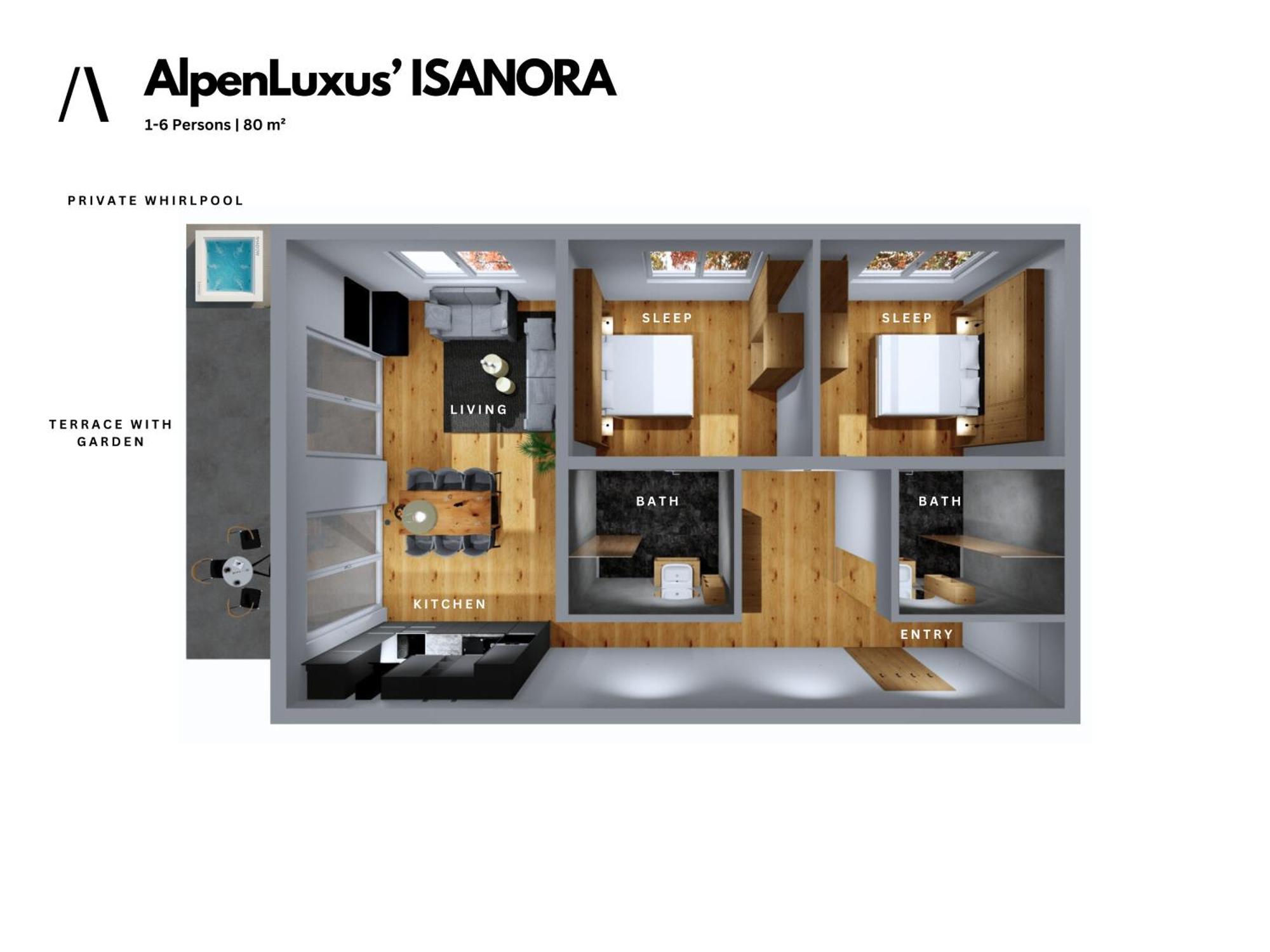 Isanora - Garden & Private Whirlpool By Alpenluxus Appartements Fügen Dış mekan fotoğraf